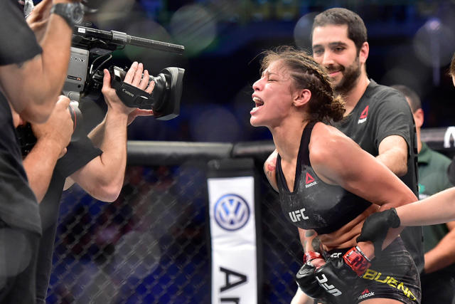 VIDEO: Mayra Bueno Silva Submits Holly Holm At UFC Fight Night In