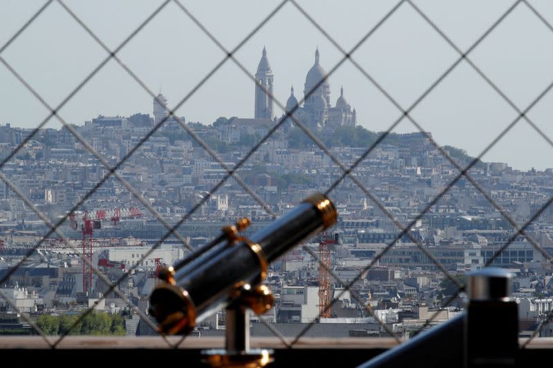 FILE PHOTO: Paris' Eiffel tower re-opens to the public