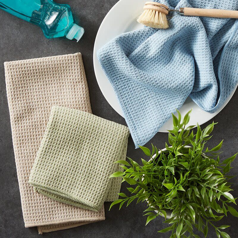 4) 3 PC Micro Waffle Weave Towels