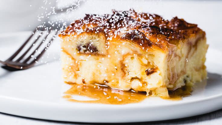 best make ahead breakfasts – croissant bread pudding