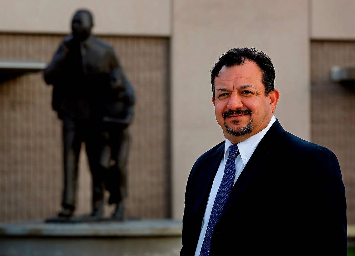 Martin Valadez, regional director of Heritage University’s Tri-City branch campus at Columbia Basin Collge, is the 2023 recipient of the Martin Luther King Jr. Spirit Award.