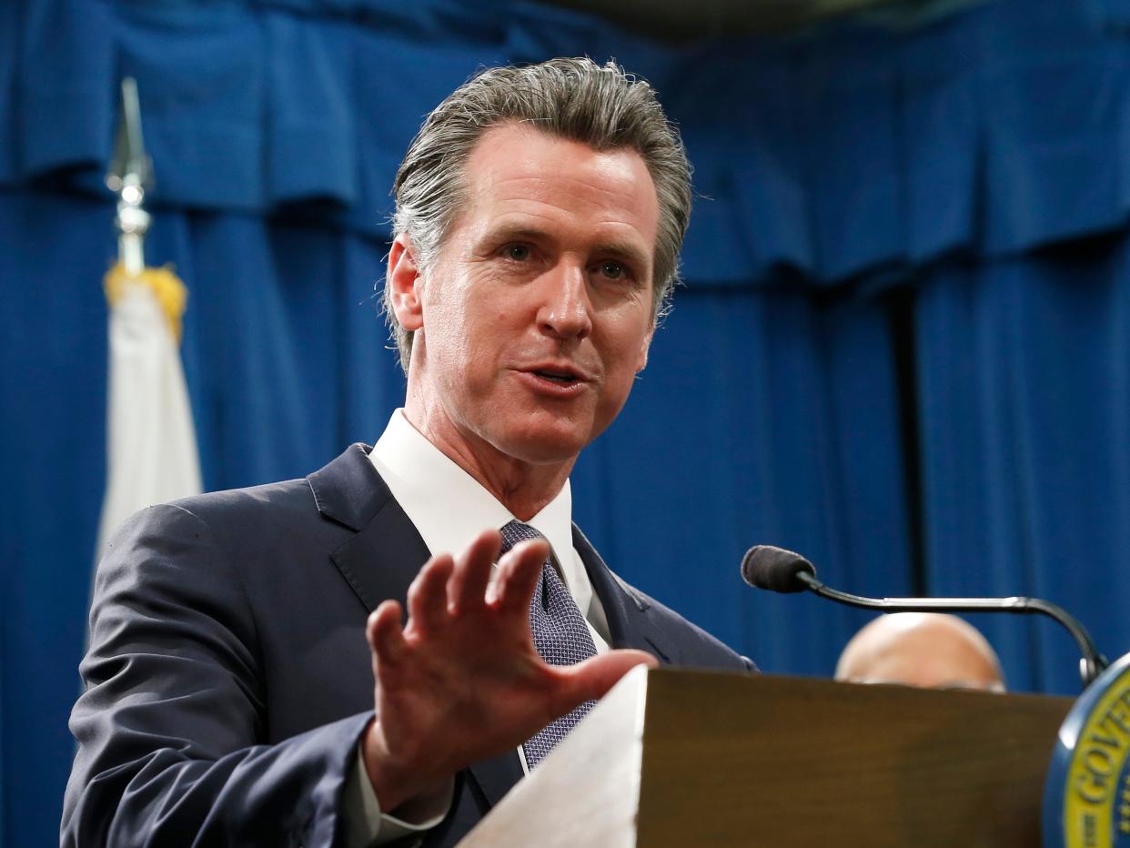 california governor gavin newsom