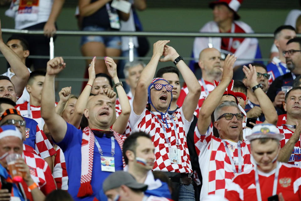 Agony and elation: Russia-Croatia shows heights (and depths) of World Cup fan emotion