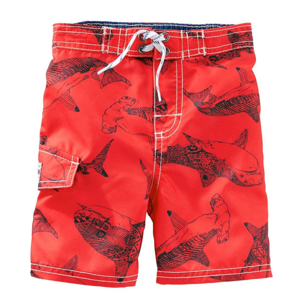 OshKosh B'Gosh Shark Print Swim Trunks