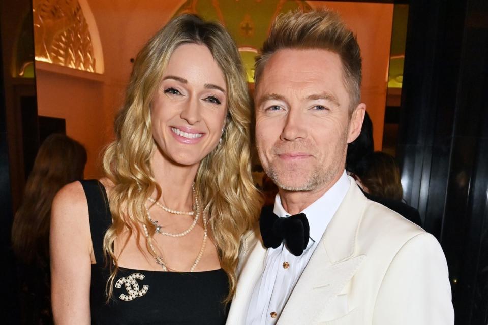 The Lady Garden Gala 2022: Storm Keating and Ronan Keating (Dave Benett/Getty Images)