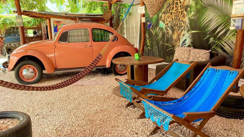 This VW-Themed Airbnb Lets You Sleep in a Vintage Beetle photo