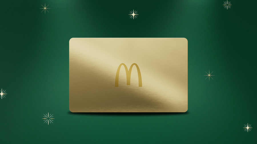 The value of the McDonald’s McGold Card is based on two meals per week for 50 years — or somewhere around $74,000, according to the contest’s official rules. (McDonald’s)