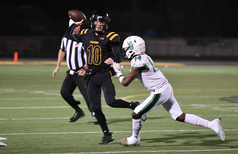 Newbury Park quarterback Travis Endicott was named the co-Offensive Back of the Year for the Camino League.