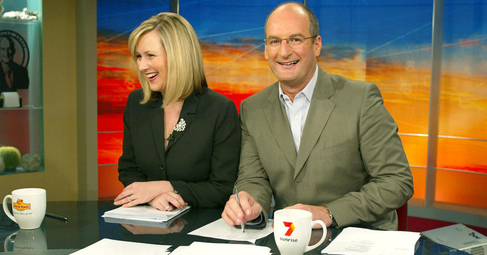 Kochie and Mel Doyle