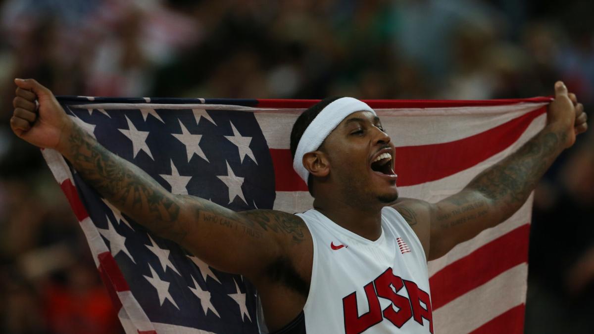 Carmelo Anthony says he would not trade his Olympic gold medals for NBA ring