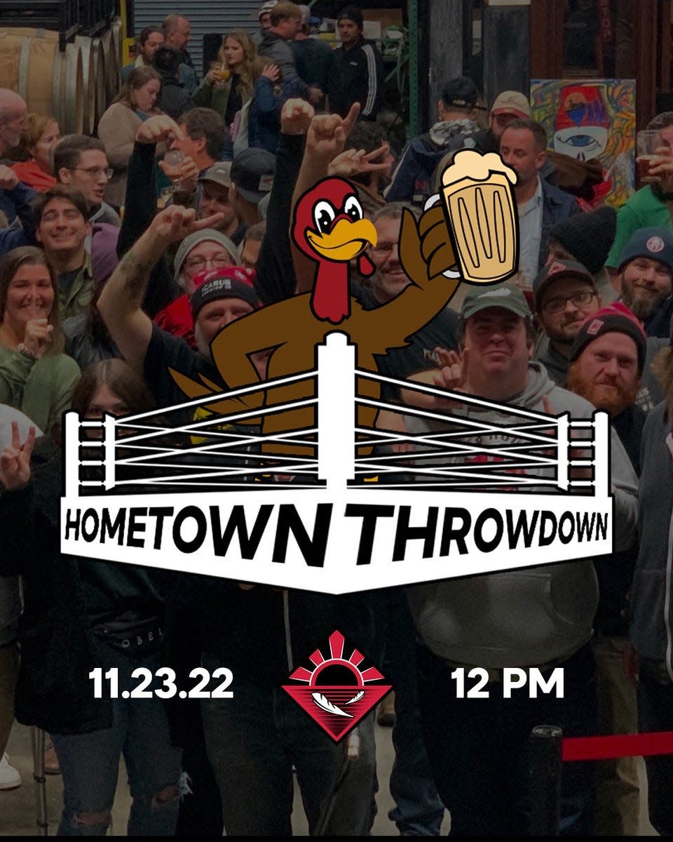 Icarus Brewing of Lakewood hosts its Thanksgiving Eve Hometown Throwdown on Wednesday night.
