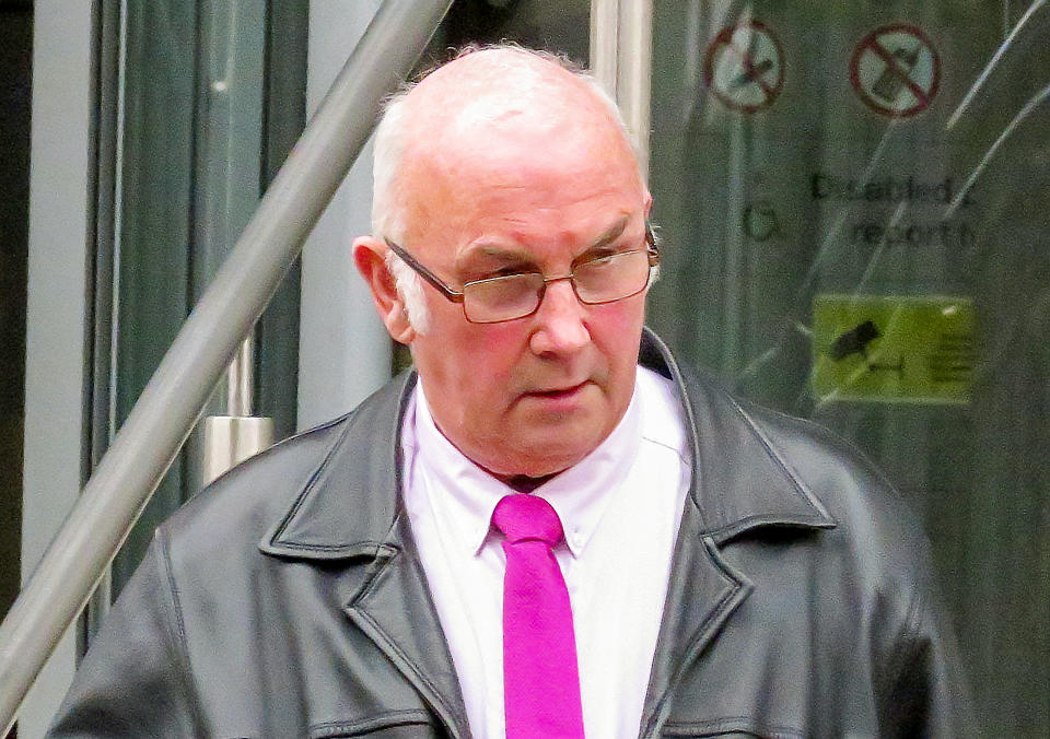 <em>Davies, 71, was slapped with an interim driving ban but was caught behind the wheel teaching someone to drive, the court heard (Picture: SWNS)</em>