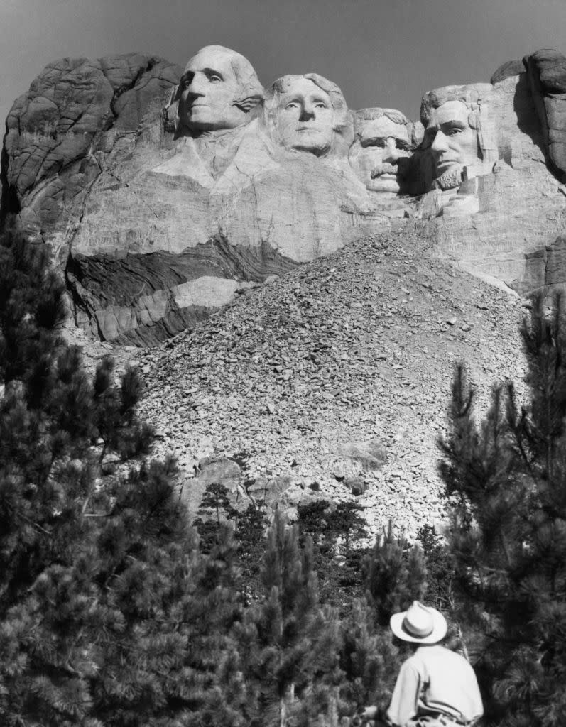 1952: Mount Rushmore National Memorial, South Dakota