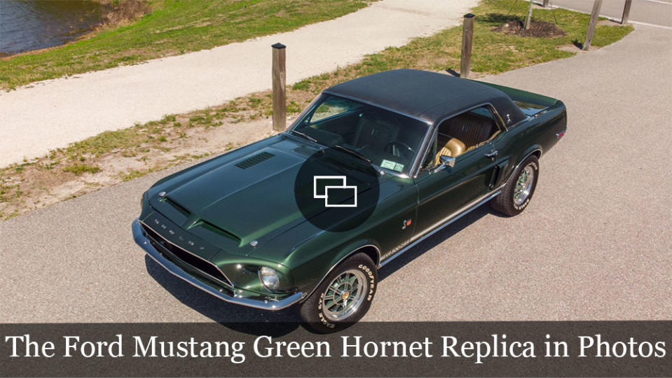 The Carroll Shelby-Commissioned 1968 Ford Mustang Green Hornet Replica in Photos