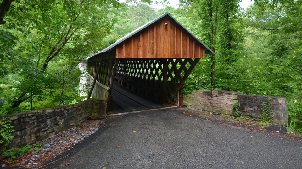 covered bridges horton mill covered bridge