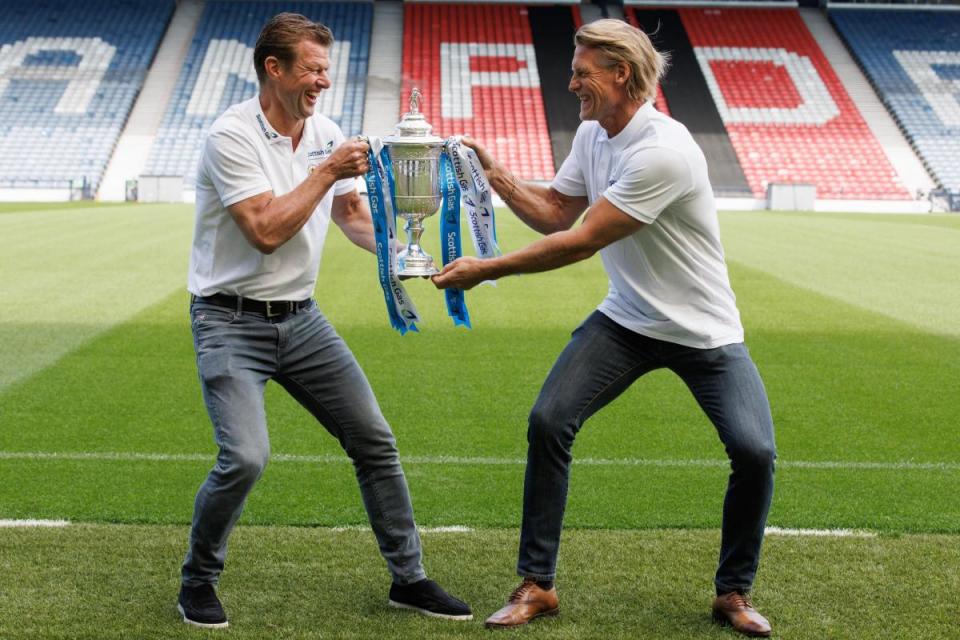 Former Rangers hero Arthur Numan hopes the Ibrox club can wrest the Scottish Cup from Celtic's grasp on Saturday. <i>(Image: Steve Welsh)</i>