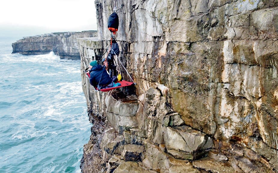 cliff camping - annabel fenwick elliott