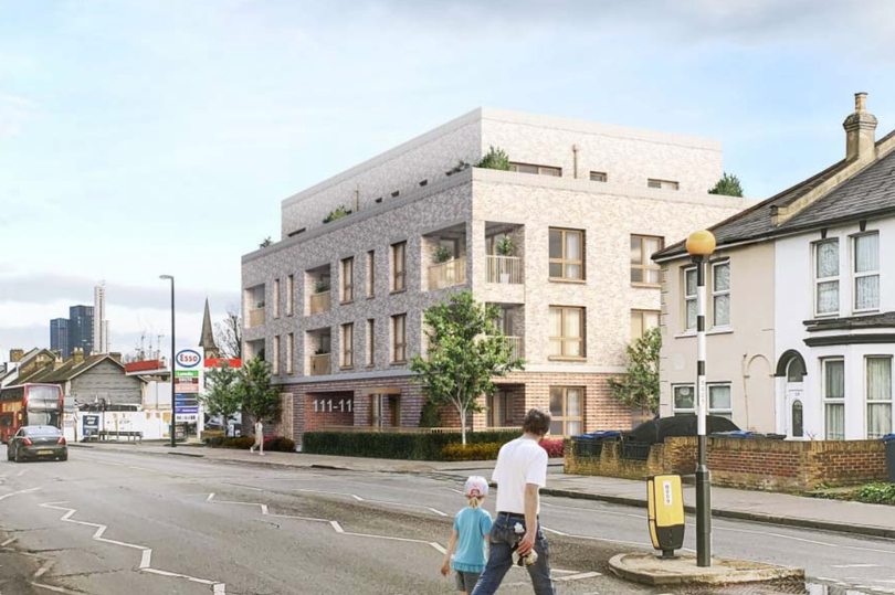 CGI of 111-113 Brighton Road