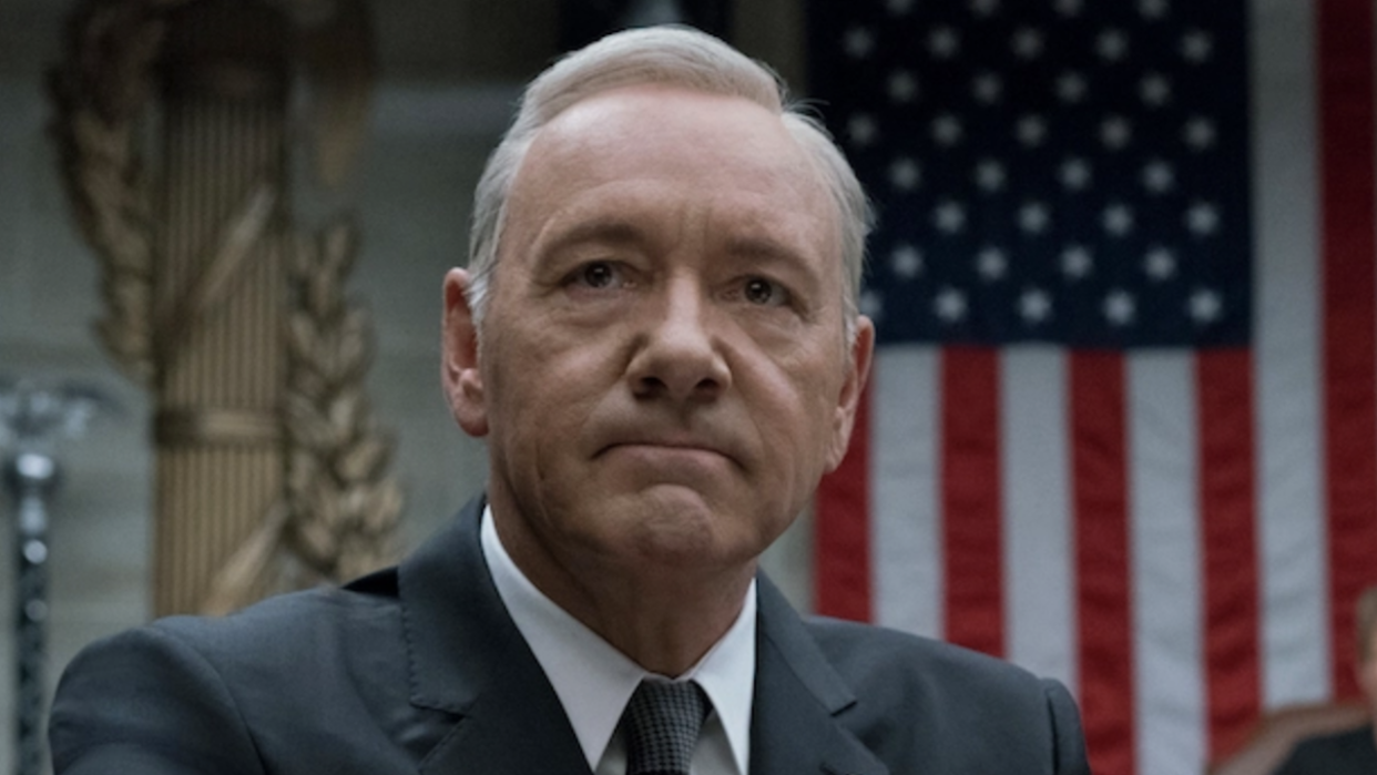  Kevin Spacey in House of Cards. 