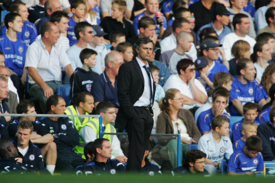 Mourinho was unbeaten at Stamford Bridge during his first spell (Getty Images)