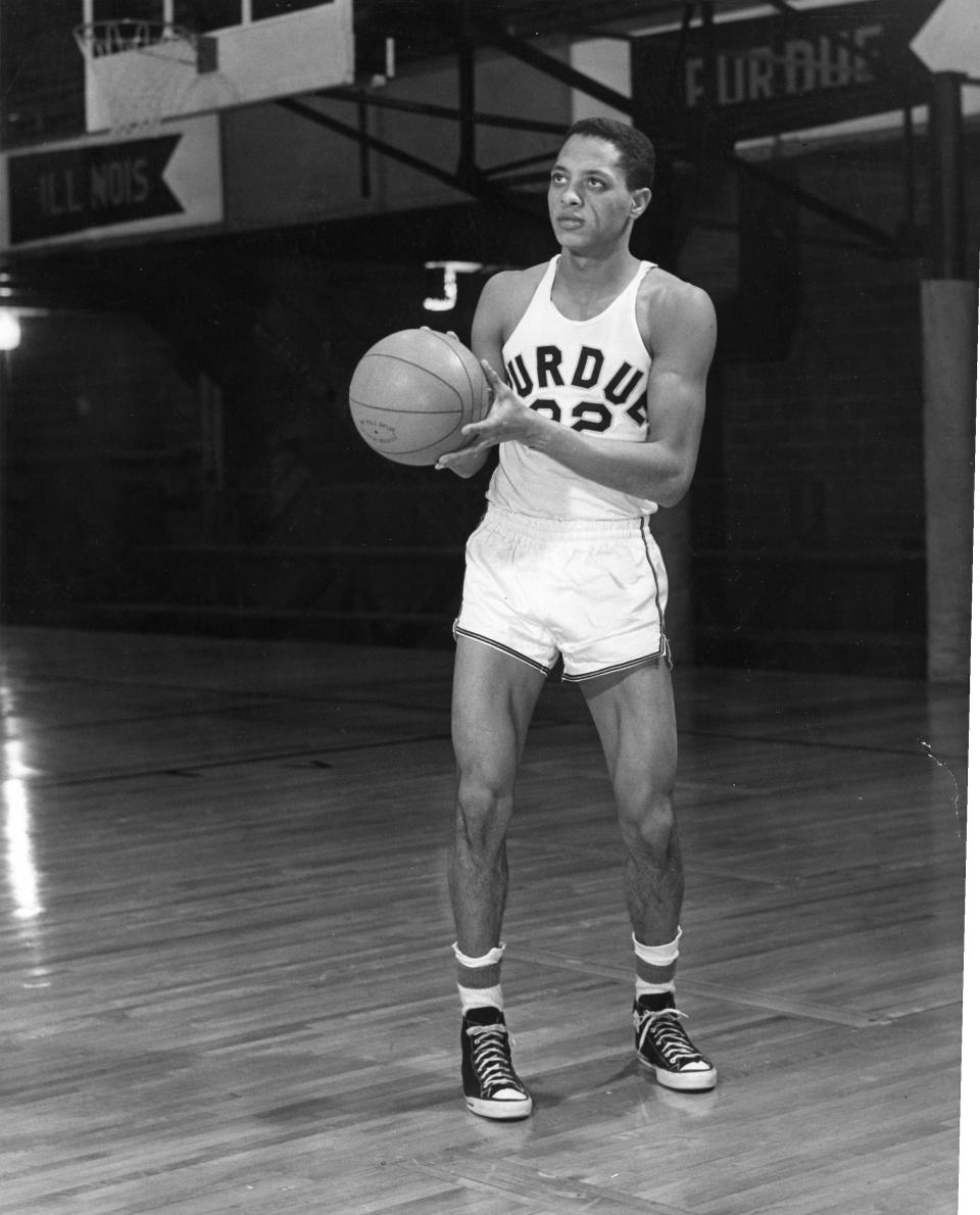 Former Purdue basketball player Ernie Hall