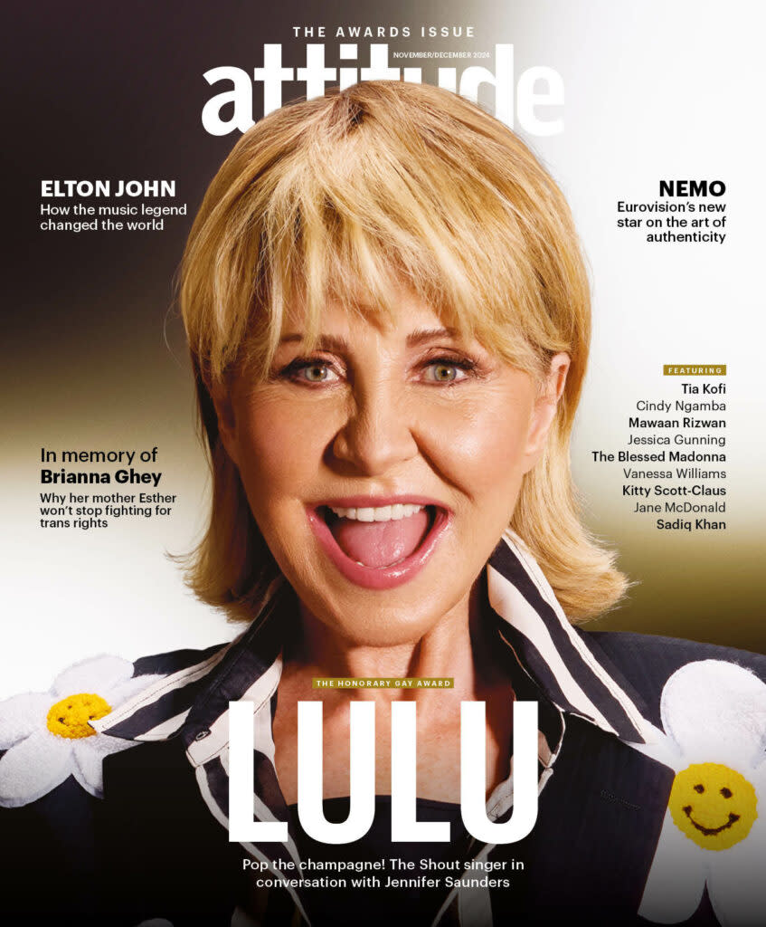 Lulu on the cover of Attitude