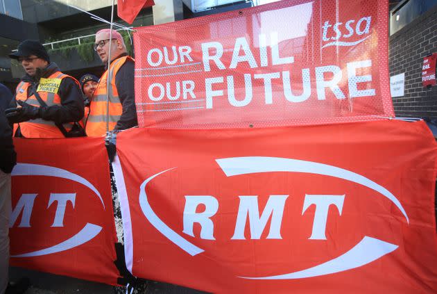 There have already been a series of damaging strikes on the rail network throughout this year. (Photo: Martin Pope via Getty Images)