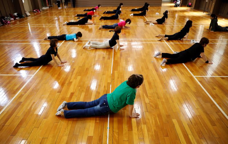 The Wider Image: Don't call us grannies: Meet Japan's senior cheer squad