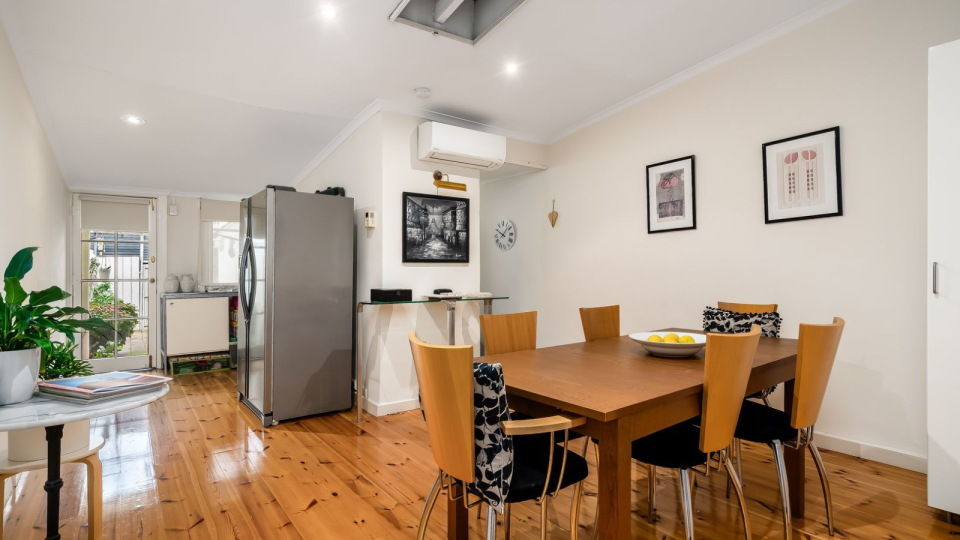 The interior of the rental property available in Adelaide for under $400 per week.