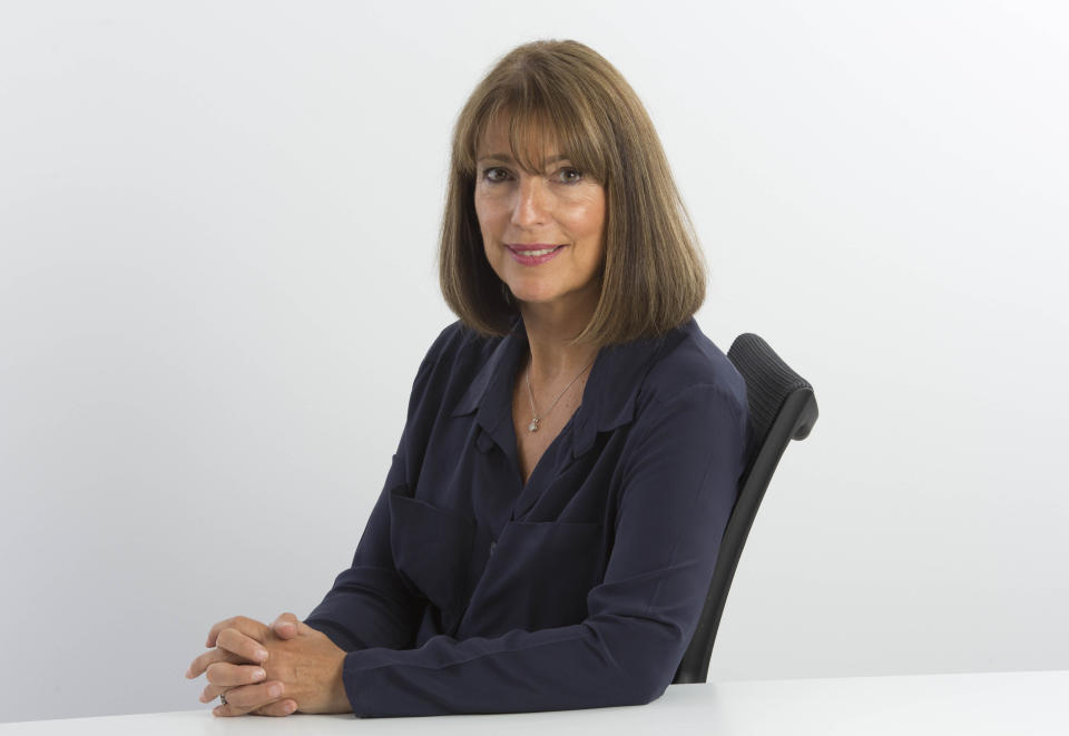 Undated handout photo issued by Easyjet of their Chief Executive Carolyn McCall. PRESS ASSOCIATION Photo. Issue date: Tuesday January 5, 2016. Photo credit should read: Easyjet/PA Wire NOTE TO EDITORS: This handout photo may only be used in for editorial reporting purposes for the contemporaneous illustration of events, things or the people in the image or facts mentioned in the caption. Reuse of the picture may require further permission from the copyright holder. issued by Flybe of their logo. PRESS ASSOCIATION Photo. Issue date: Tuesday January 5, 2016. Photo credit should read: Easyjet/PA Wire