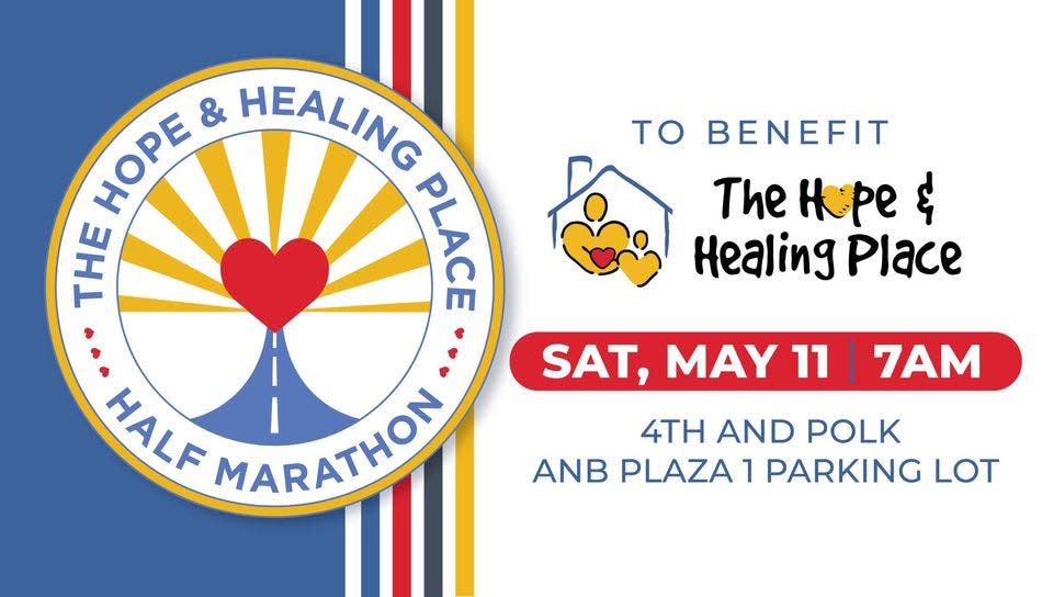 The Hope and Healing Place invites the community to their 15th annual half marathon, May 11 beginning at 7 a.m. at the Amarillo National Bank Plaza 1. Registration is due May 10 by 4 p.m.