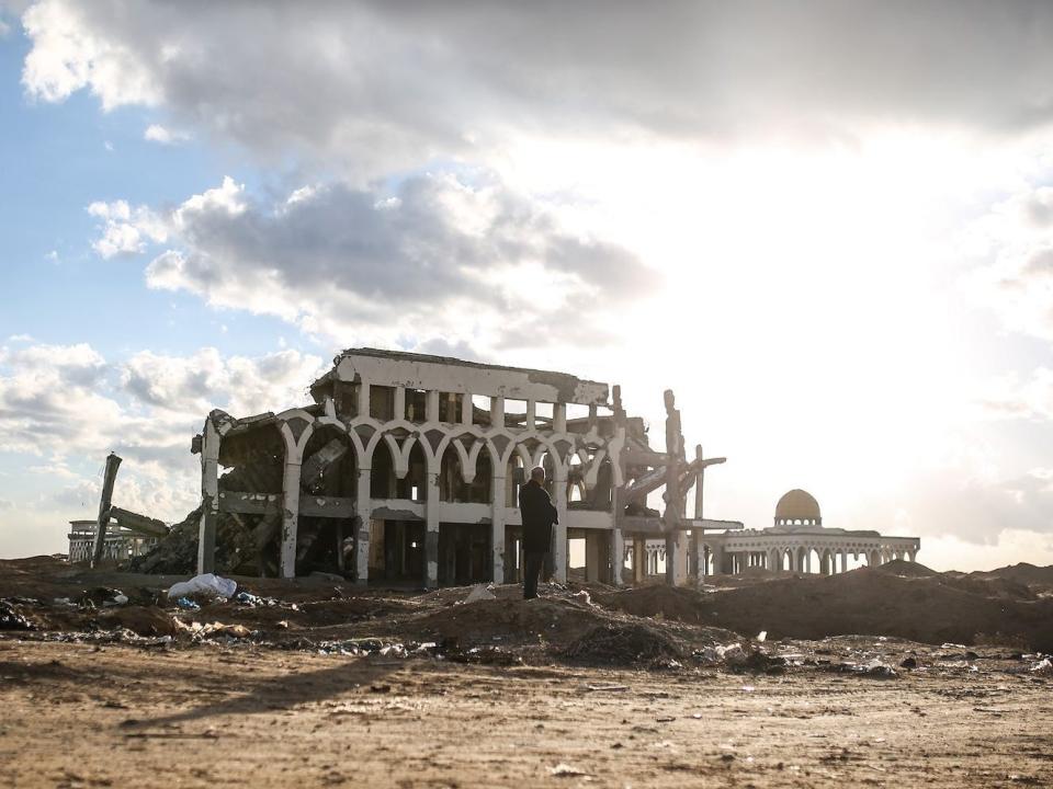 The abandoned Yasser Arafat International in Palestine.