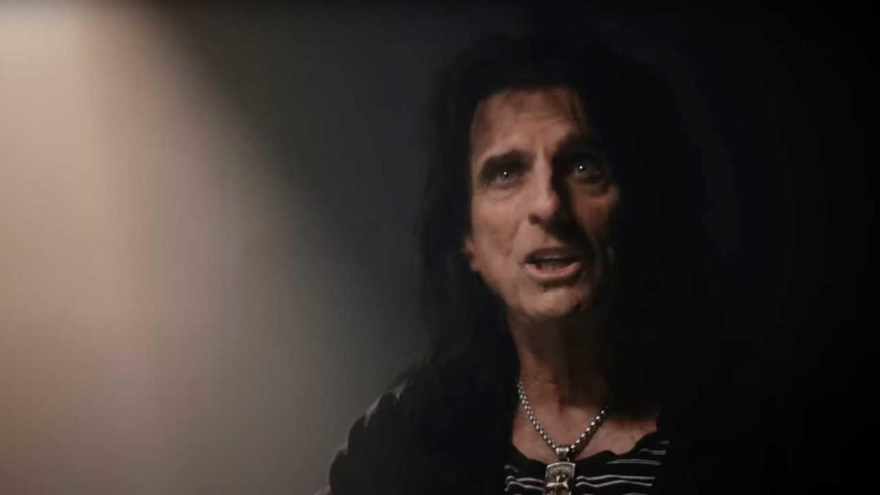  Alice Cooper in a screengrab from the Revival69: The Concert That Rocked the World trailer. 