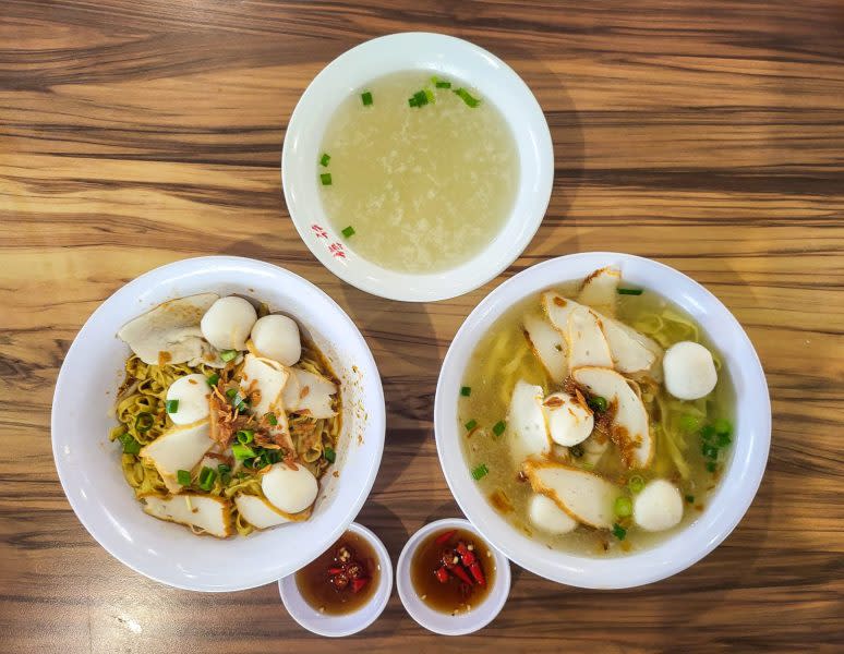 fishball noodles - mei ji fishball noodles