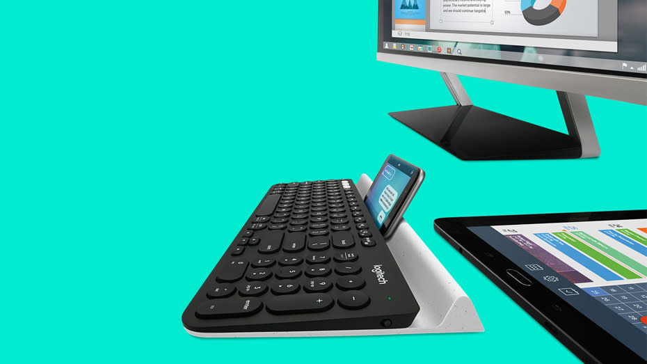 Logitech K780 multi-device keyboard.