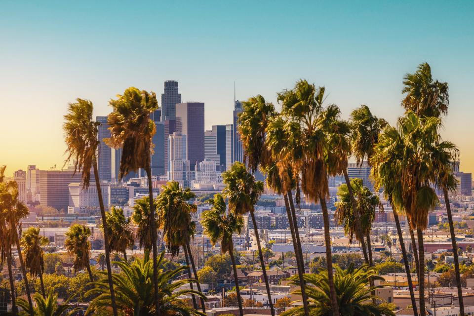 Los Angeles aerial view