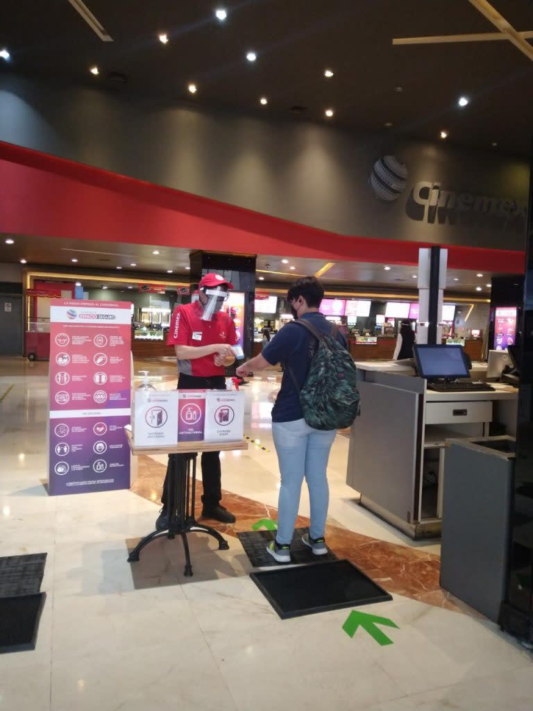 Cines abiertos en cdmx. Foto: Cinemex