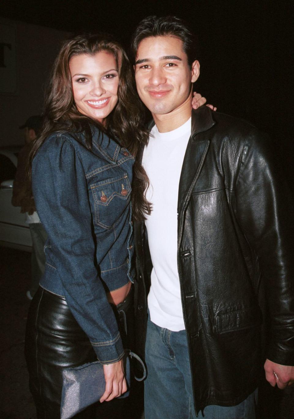 Mario Lopez & Ali Landry