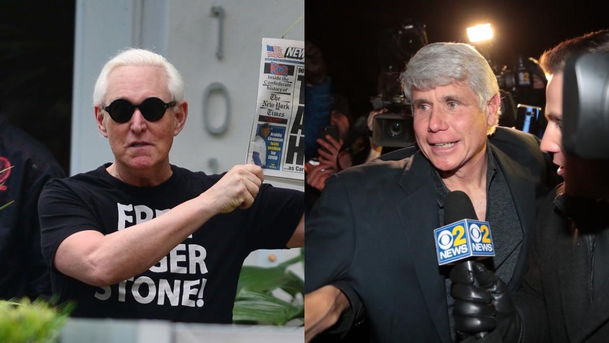 roger stone, rod blagojevich