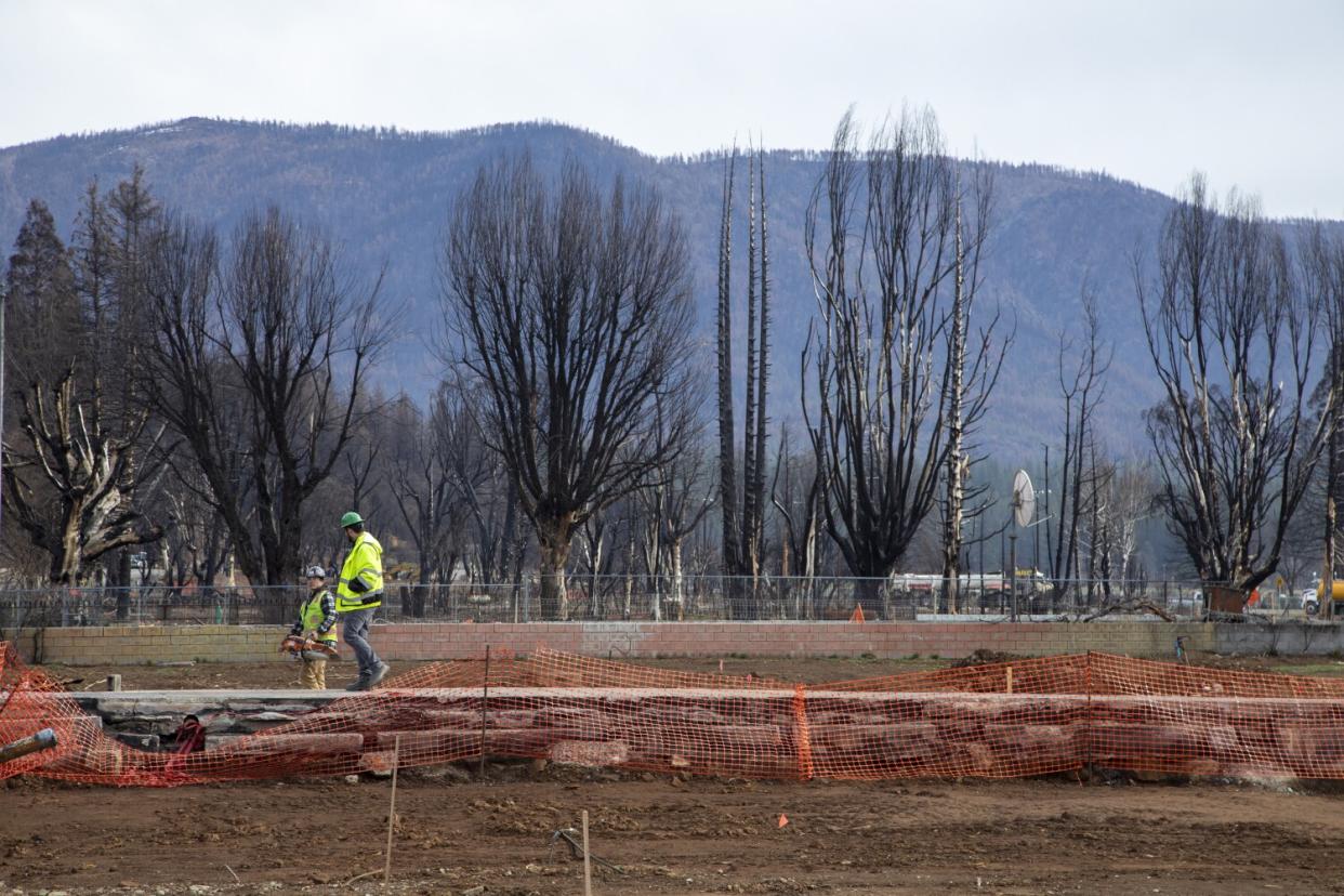 Construction workers in Greenville.