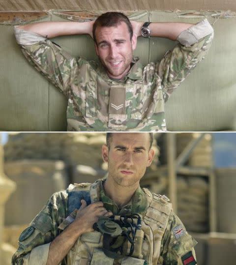 Lewis stars in BBC Three's upcoming comedy <i>Bluestone 42</i>. Photo: BBC Three