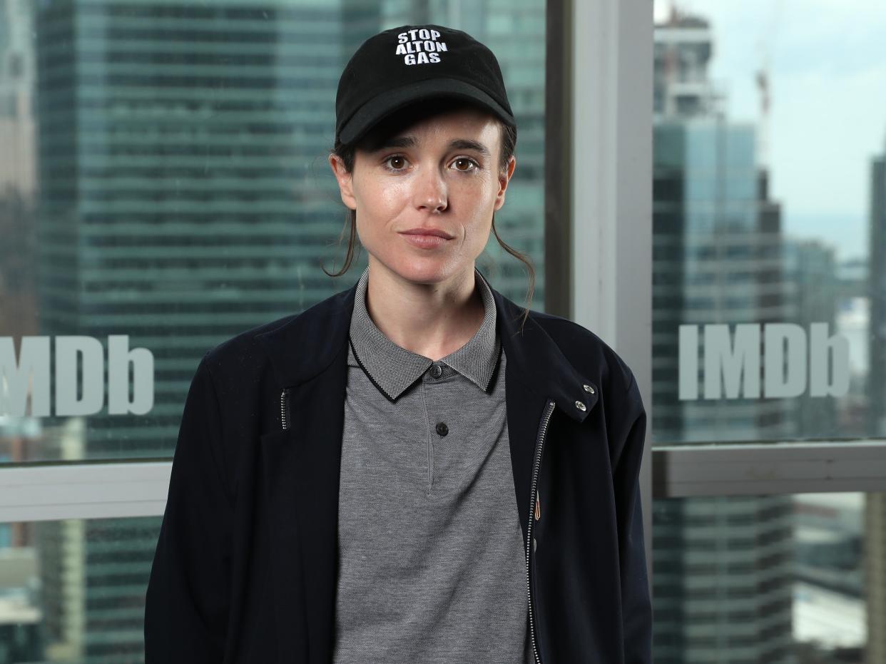 Elliot Page on 7 September 2019 in Toronto, Canada (Rich Polk/Getty Images for IMDb)