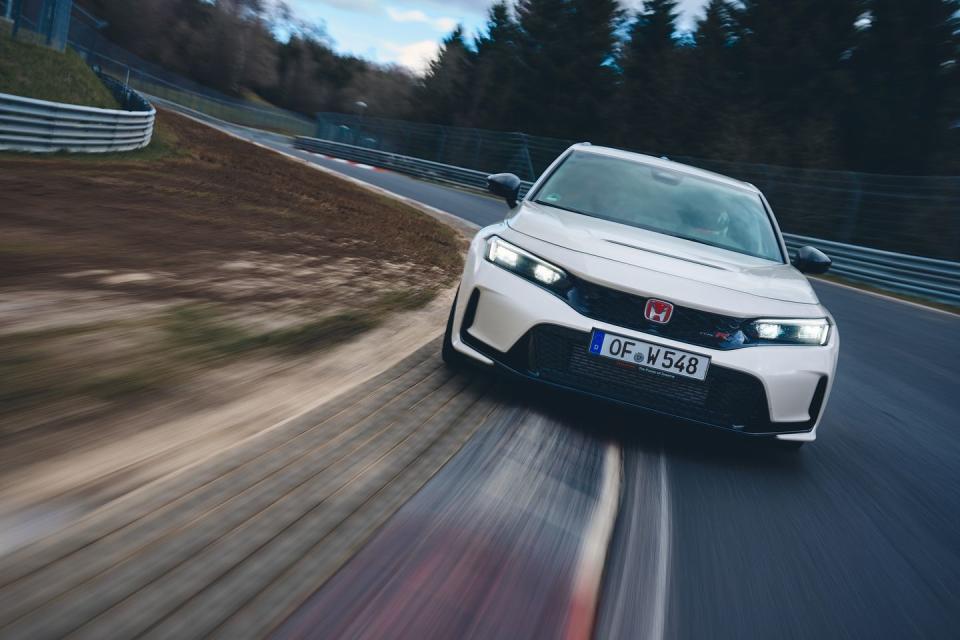 honda civic type r nurburgring