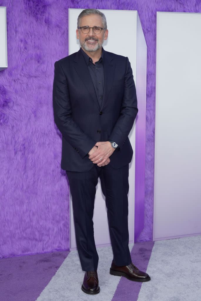 Steve Carell at the “IF” premiere in New York on May 13, 2024. Adela Loconte/Shutterstock