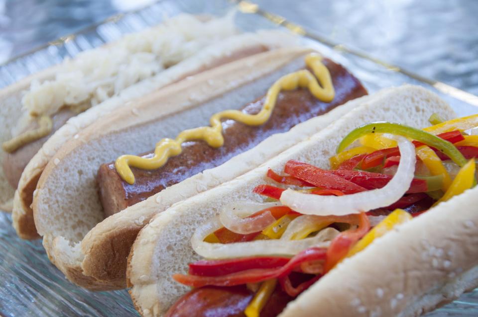 Americans ate about 3.7 billion hot dogs over the last 12 months ending May 2022, according to research firm The NPD Group. Most of those – 3.1 billion – are eaten at home, NPD says.