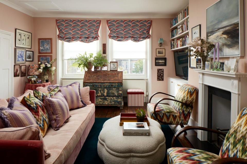 Designer Cath Beckett’s west London Victorian flat combines vintage with mid-century (Matt Clayton)