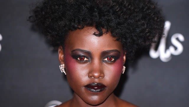 Lupita Nyong'O Red Contacts