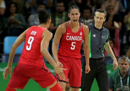 FILE PHOTO: Basketball - Women's Quarterfinal France v Canada