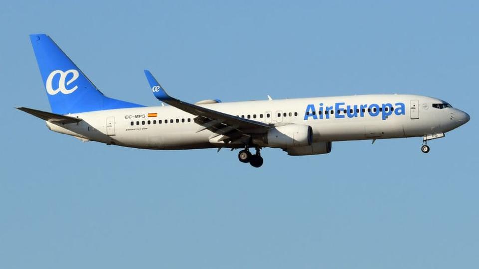 Avión de Air Europa.