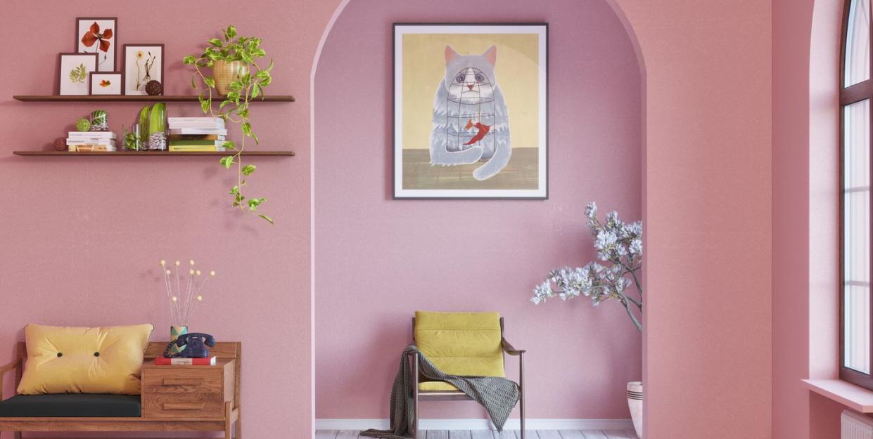 farrow and ball pink paint